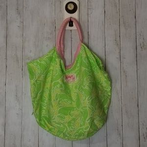 Lilly pulitzer beach bag
